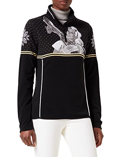 CMP Nero Donna mezza zip XS (34) Nero XS (34)