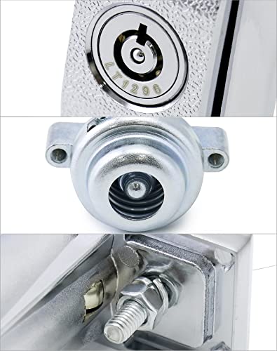 Qwork Vending Machines Lock With 3 Keys, Soda Snack Candy Coffee Food Vending Machine Lock, Universal Candy Machine Lock Replacement, Keyed Different #TOP4