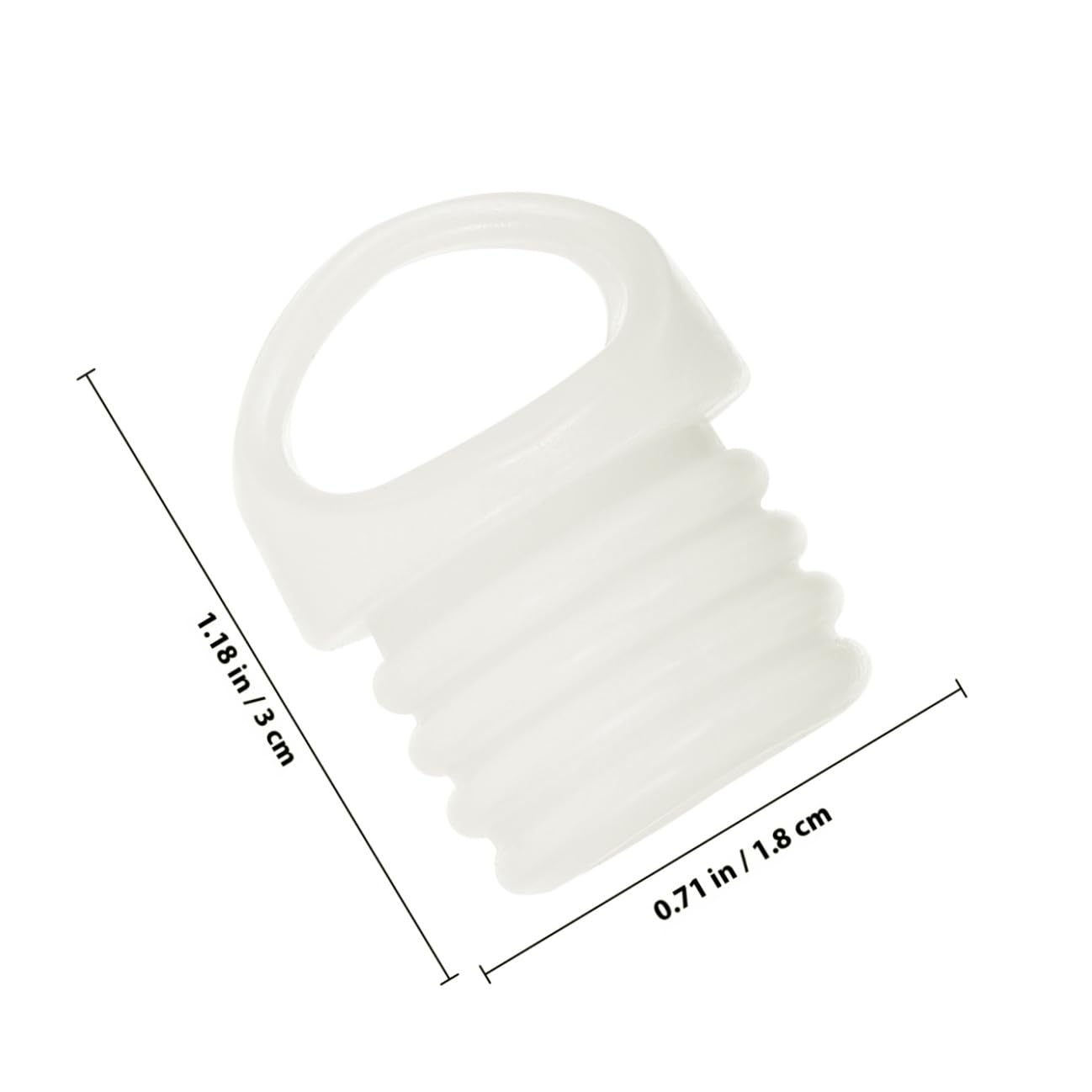 3 Tapones de Drenaje de Goma para Cubo de Fregona, Recambio para Orificio de 18 Mm, Accesorios Compatibles para Baldes de Trapeador Comercial, Sellado Eficaz y Duradero