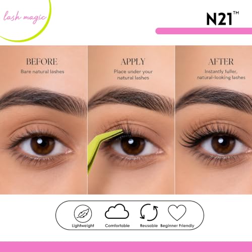 N21 False Eyelashes No Glue 100g - Image 4