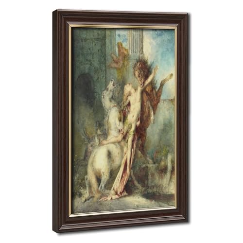 Impression sur toile Diomedes Gustave Moreau 50x75 cm pour salon