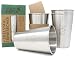 AllEco® Edelstahl Becher 4er Set 350ml Trinkbecher Metall Kinder Camping Outdoor 12oz stapelbar - nachhaltig, wiederverwendbar, plastikfrei & Zero Waste (350ml)