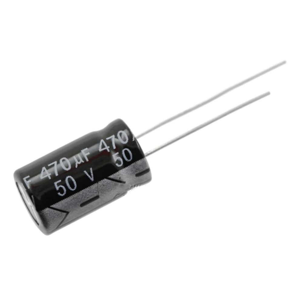 ZDVHOMCB 20PCS 50V470UF Aluminum Electrolytic Capacitor 470uf 50v Volume 10 * 17MM
