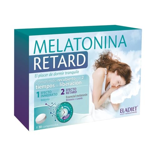 ELADIET MELATONINA 30 comp. – convient à ceux qui souhaitent agir durablement sur leur bien-être, comprimés faciles à intégrer à la routine quotidienne, boîte de 30 comprimés et associe fonctionnalité