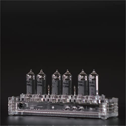 Nixie Tube Clock 6X In-14 Replaceable Nixie Tubes: Elegant Acrilyc Design #TOP6