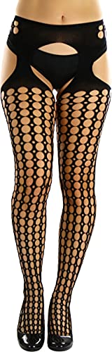 Image of ToBeInStyle Women's Suspender Pantyhose