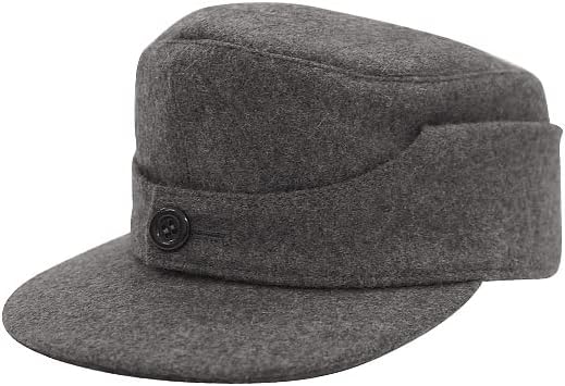militaryharbor Heer Elite EM Grey Wool M44 field cap