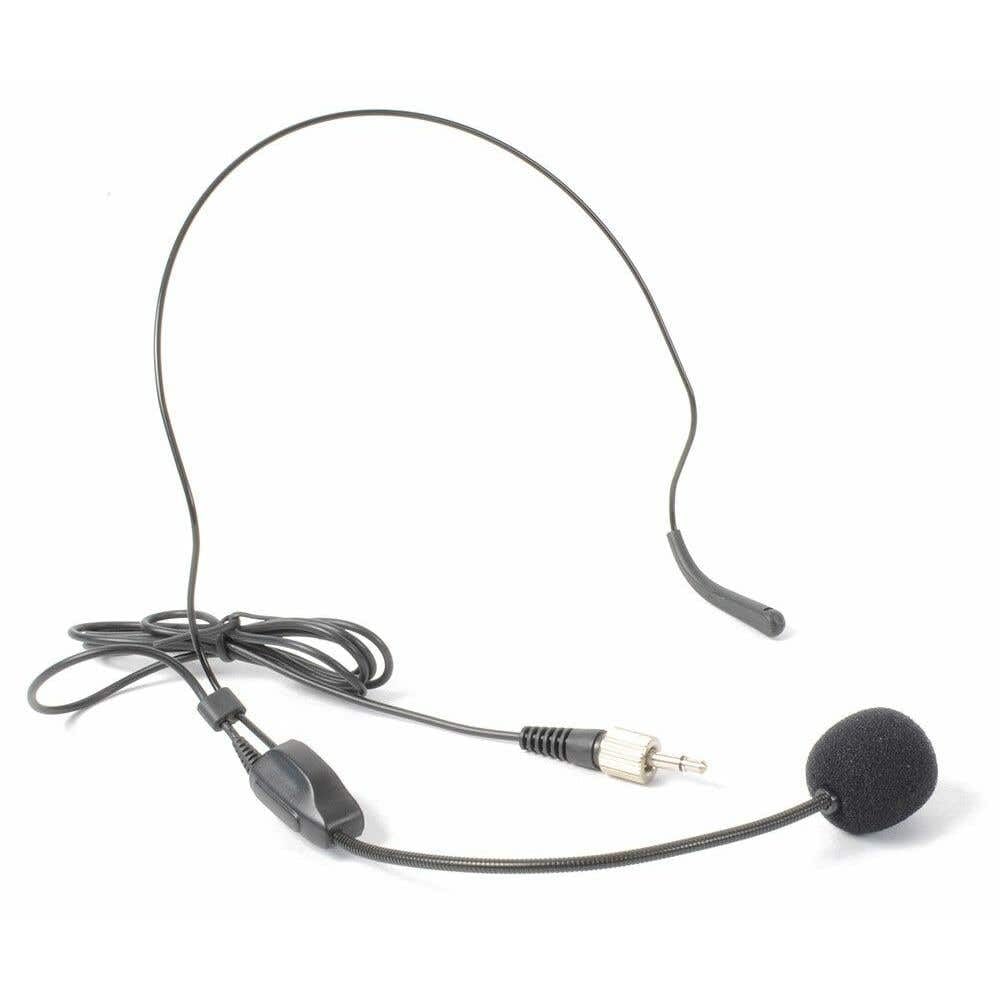 Vonyx STWM712H - Headset-Funkmikrofonsystem, VHF 2-Kanal Mikrofone, drahtloses Mikrofon Set, 2x Kopfmikrofon, für Moderation, Schule, Entertainment, Moderator, Funkmikrofonsystem