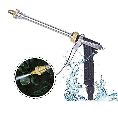 Preisvergleich Produktbild Jscarlife Metall-Wasserpistole für Hochdruckreiniger, Pagodenform-Hochdruck für Autowäsche / Pflanzenbewässerung / Gehwegreinigung