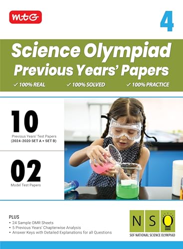 Image of (Old Edition)Class 4 Science Olympiad Previous 5 Years Papers