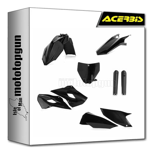 Kit cache carenage noir Acerbis Husqvarna FC 250 2014 2015 plastique moto