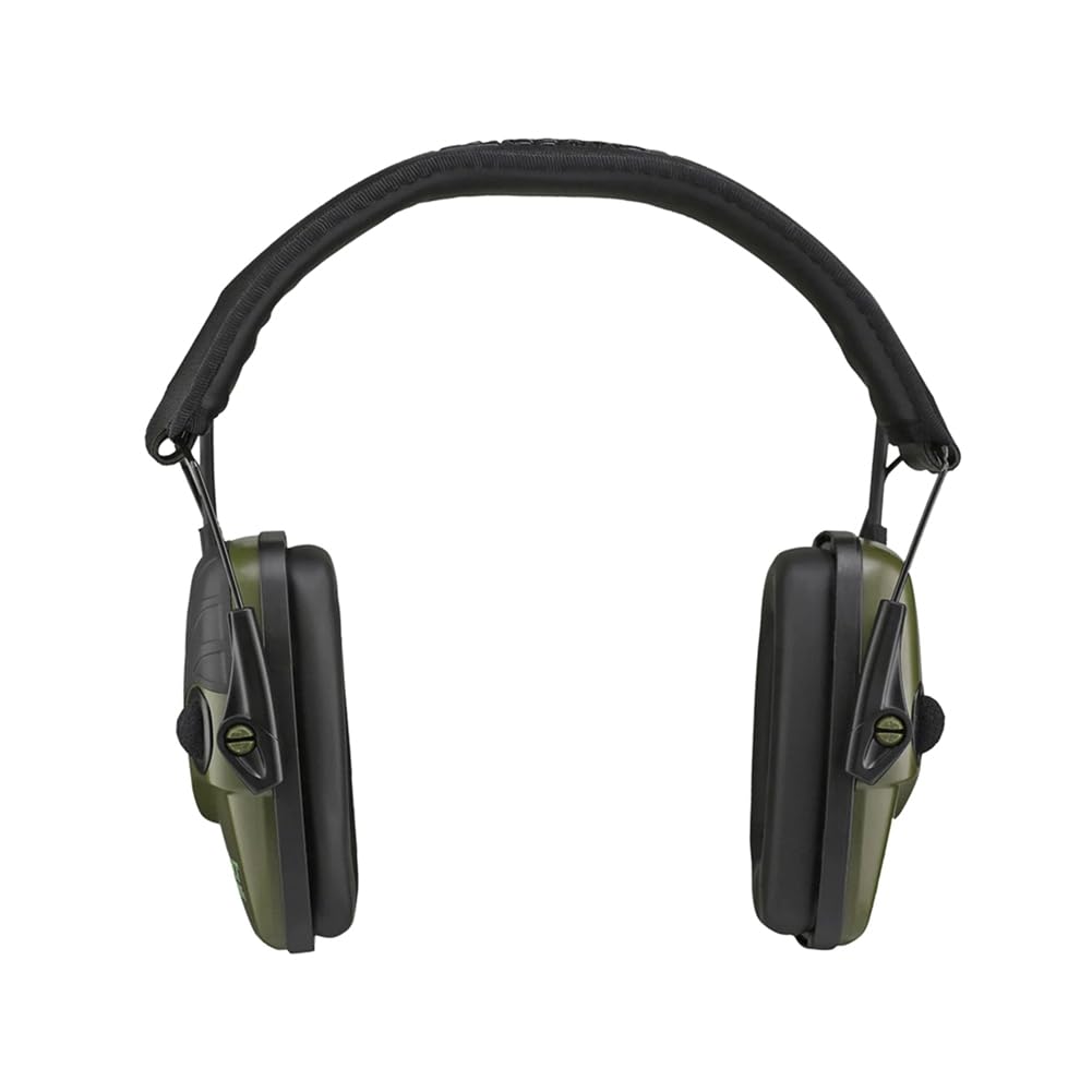 Impact Hearing Cuffie Cuffie Elettroniche Cuffie Sportive All'aperto Cuffie con Cancellazione del Rumore Nero