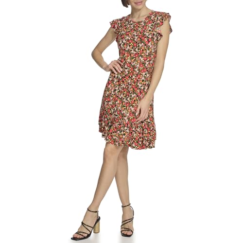 Image of Tommy Hilfiger Women's Short Sleeve Knee Length Shift Dress