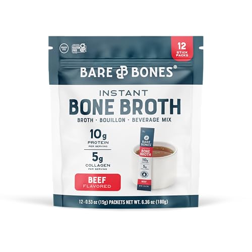 Bare Bones Beef Broth 12ct