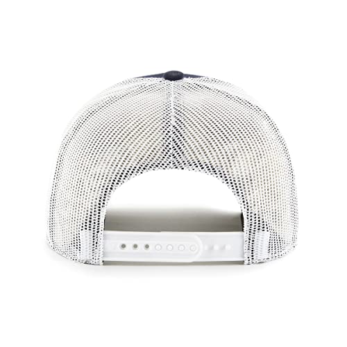 '47 NCAA Men's Trucker Snapback Adjustable Hat (Michigan Wolverines - Navy)