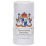 Crown Royale Full Body Pet Grooming Powder, Clean and Intensify Coat Color, Add Texture, 1 lb, White