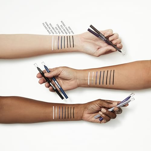 5. Bild von Maybelline New York Wasserfester Eyeliner mit wischfester, farbintensiver Gel-Textur, Tattoo Liner Gel Pencil, Nr. 900 Deep Onyx (Schwarz), 1 Stück