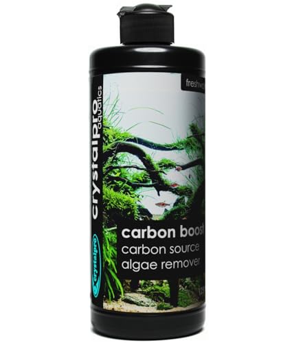 Carbon Boost - Liquid Carbon Source for Aquarium Plants - CO2 Alternative for Faster Growth in Freshwater Tanks - Part of The Flora Nutrition Series - 16.9 fl oz