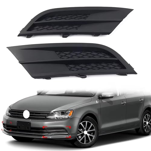 Rejilla parachoques para coche Jetta de 2015 a 2018 cubierta inferior frontal 4