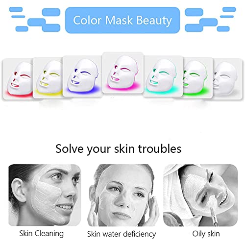 Hydrogen Oxygen Facial Machine, 8 in 1 Multifunctional Vacuum Face Cleaning Hydro Water Oxygen Jet Peel Machine Hydro-Dermabrasion Facial Sprayer