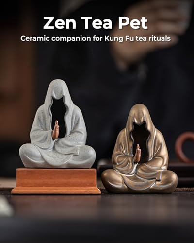 Figura Zen de Cerámica para Té con Diseño Faceless miniatura 2