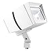 RAB Lighting FFLED26NW/PCS2 LED Floodlight, NEMA 7H x 6V Beam Spread, Arm Mounted, Standard Type, 4000 K (Neutral) Color Temp, 26W, White Finish