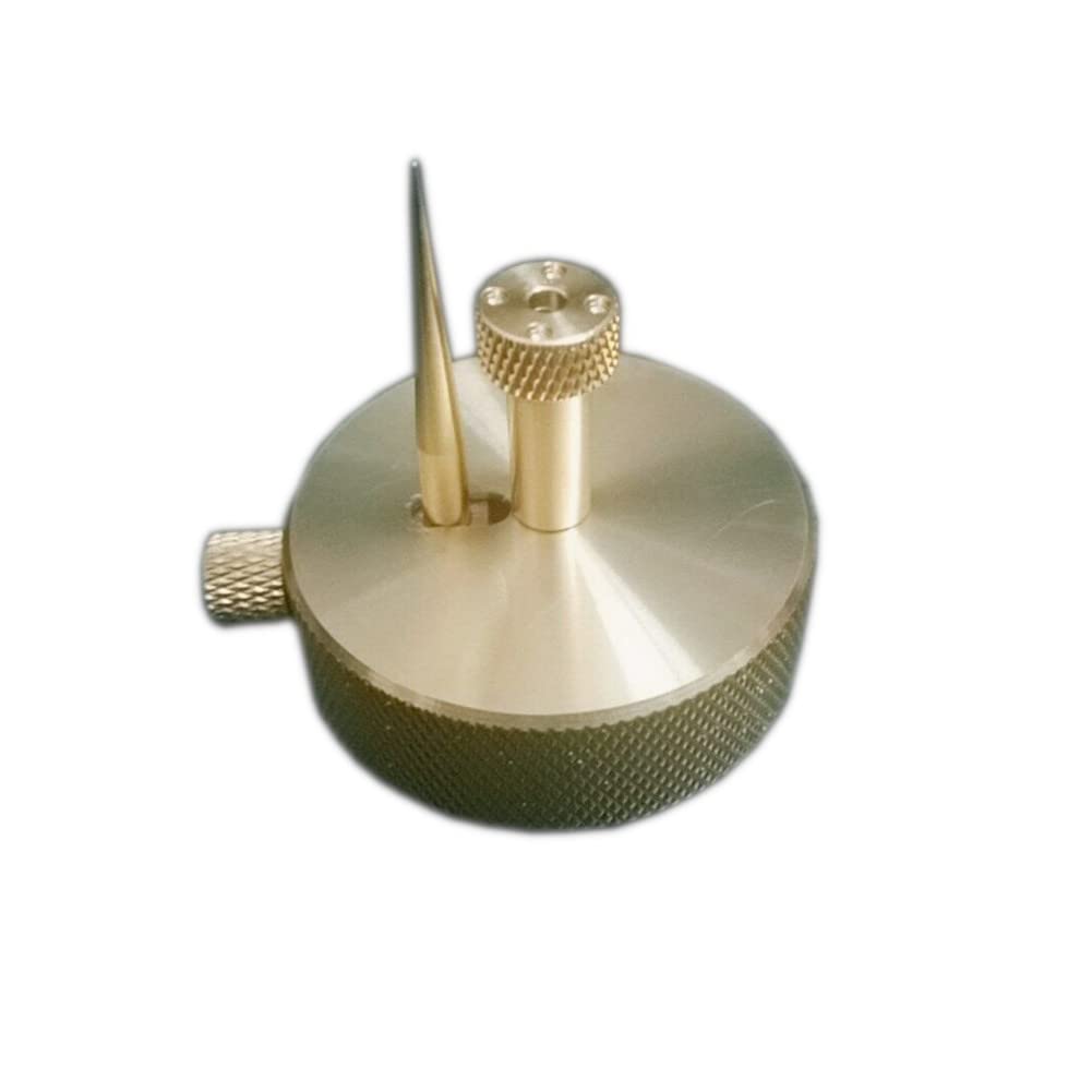 MOUDOAUER Mosiądz 8 mm 9,5 mm 11 mm mechanizm zegarka koło balansowe stojak podtrzymujący sprężynę do włosów F31415 40 mm mosiężna część naprawcza narzędzie akcesoria do zegarków