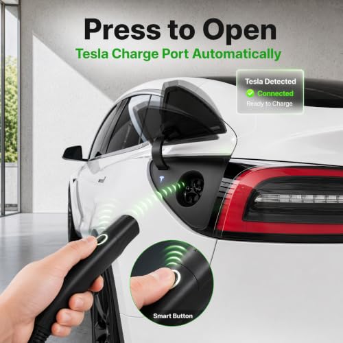 Image of Autel Level 2 Home Smart EV Charger NACS, Up to 50Amp, Hardwired 240V EV Charge Station, Indoor /Outdoor Car Charging Station, Flexible 25-Foot Cable, Compatible with Tesla