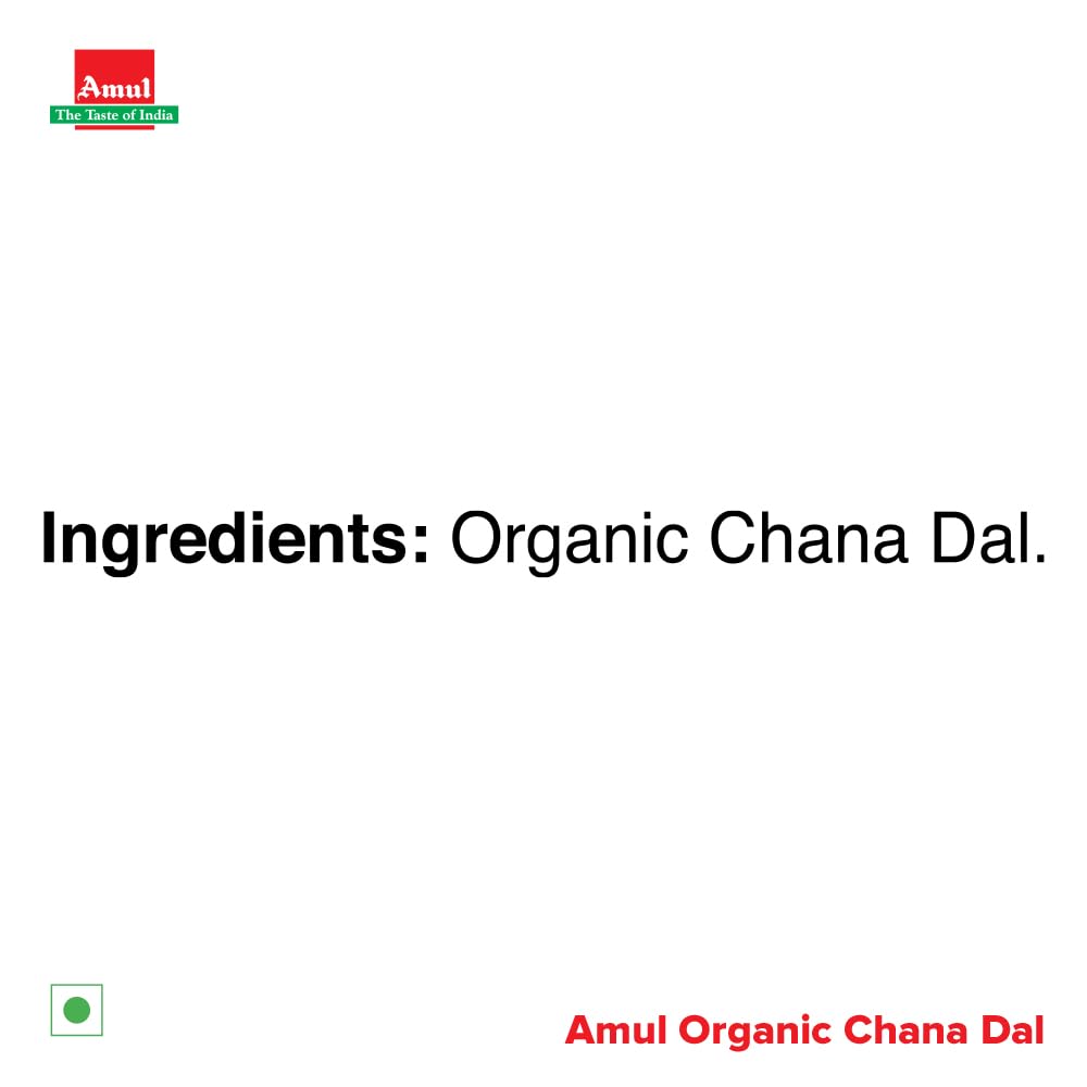 Amul Organic Chana Dal Bag, 500 g - Image 6 thumbnail