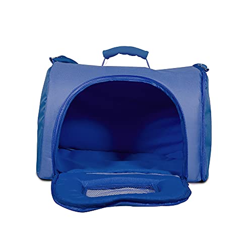 Bolsa Cachorro Transporte Pet Luxo My Pet - M - Azul