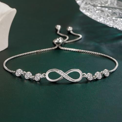 Image of To My Daughter Bracelet From Mom And Dad With Heartfelt Message & Elegant Box, Valentines Gifts For Daughter, Jewelry Gift For Daughter From Mother and Father On Birthday, Graduation