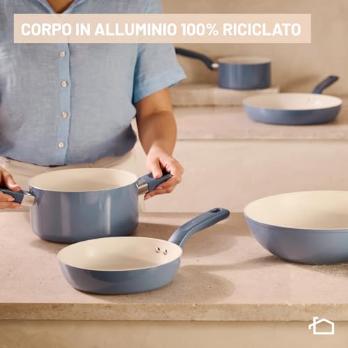 Batteria Pentole 5Pz Lagostina Set 5 Pezzi - 7