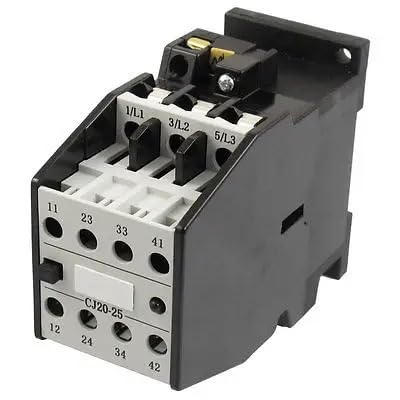 Contacteur CA tripolaire 32 A de haute precision avec bobine robuste 110 V 50 Hz