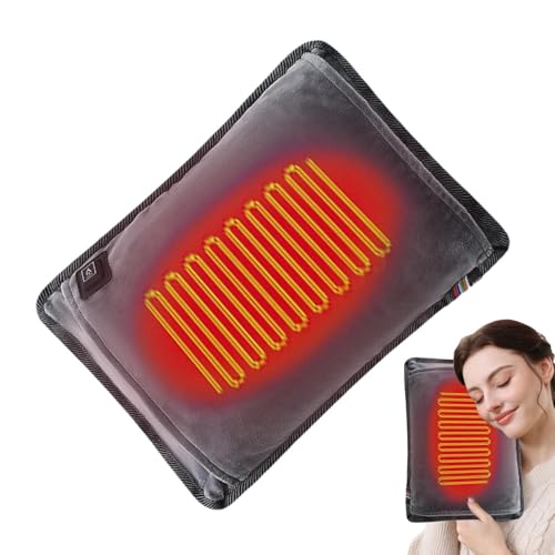 Chauffe-mains électrique rechargeable en graphène avec ceinture en peluche pour le camping