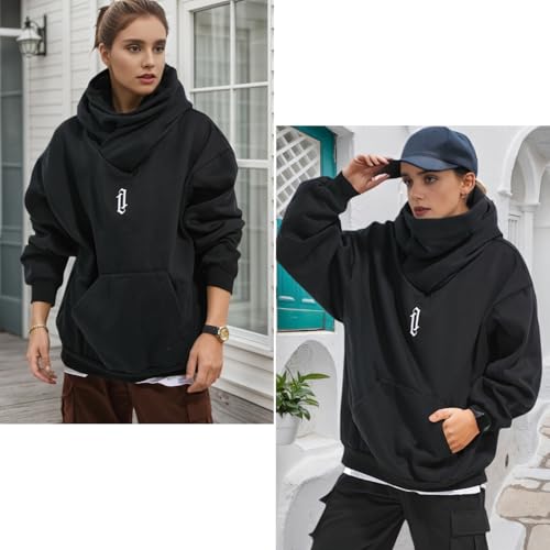 Men's Long Sleeve Fleece Hoodie Lightweight Tech Wear Soft Cotton Pullover Unisex Casual Hooded Sweatshirts4