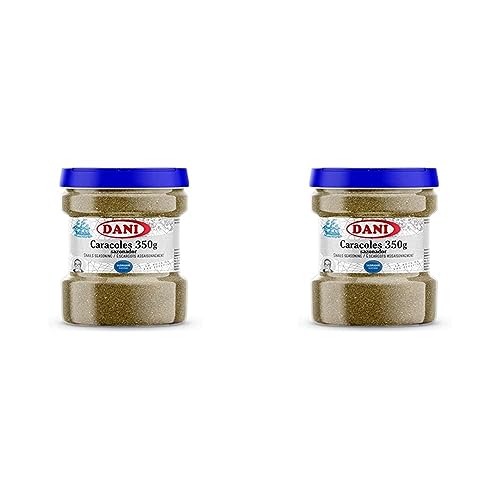 Dani - Caracoles sazonador (mezcla de especias) 350 gr. (Paquete de 2)