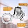 Stainless Steel Anti Panic Trailing Rope Grab, for 5/8 Rope Diameter Fall Protection