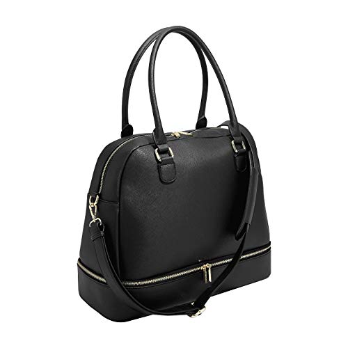 Sac à main noir Stackers pour sublimer vos journées de bureau