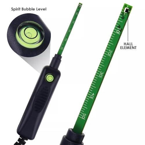 Gaussímetro digital de alta precisión 0-3000mT con sonda metálica miniatura 3