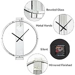 SHYFOY Large Mirror Wall Clock product photo