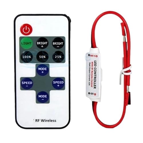 Contrôleur LED 12V 11 touches pour un réglage précis de l'éclairage de vos bandes