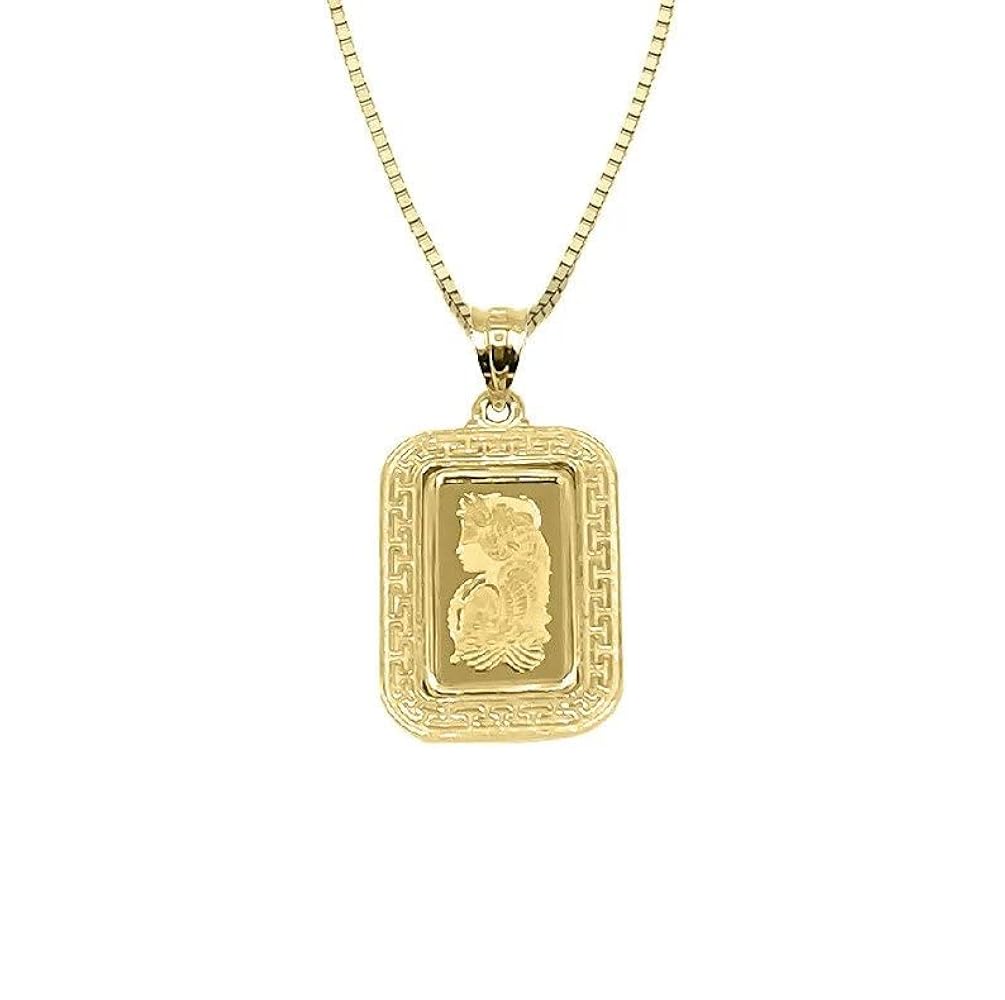 Amazon.com: Pamp Solid 14K Yellow Gold 1-2.5 - 5 Gram Ingot