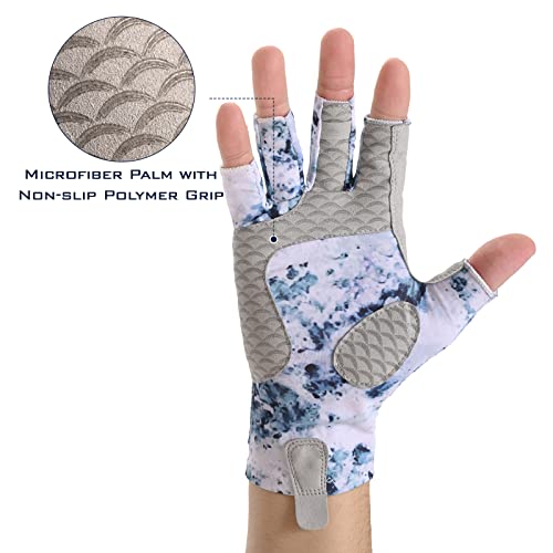 Kastking La Sal Fishing Gloves Upf50+ Sun Gloves Uv Protection Fingerless Gloves Men Women For Outdoor, Kayaking, Rowing, Paddling, Canoeing, Hunting #TOP3