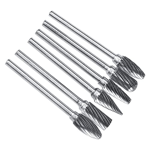 Set de 10 fresas rotativas de carburo de tungsteno miniatura 5