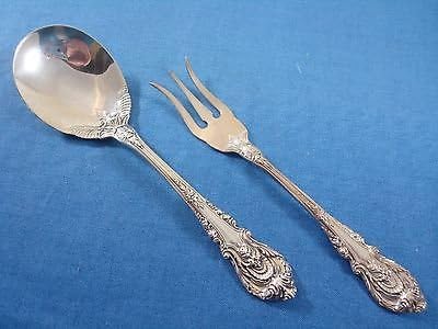 SIR CHRISTOPHER BY WALLACE STERLING SILVER FLATWARE SET SERVICE 54 PIECES