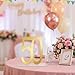 12 Pcs Mirror Gold 50th Birthday Decorations for Men and Women Acrylic Anniversary Decorations Table Numbers Centerpieces or Men and Women Birthday Party