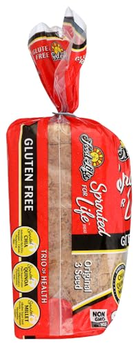 Food For Life Bread Gluten Free Sprouted Original, 24 Ounce (Pack of 6)