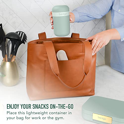 Image of Bentgo Snack Cup, Leak-Proof Snack Container with Toppings Compartment