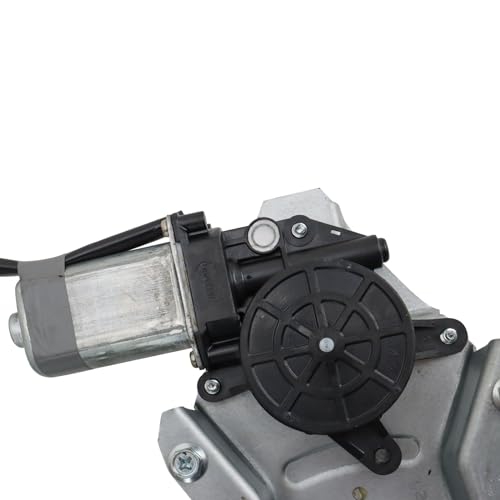 Image of TRQ Rear Right Power Window Motor & Regulator Assembly Compatible with 2002-2010 Dodge