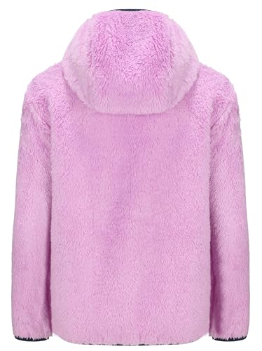 Image of Boys Girls Soft Fleece Sherpa Full-zip Jacket